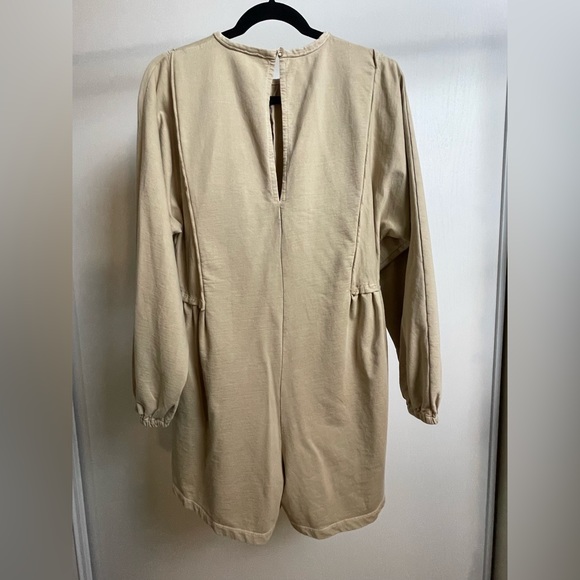 ASOS DESIGN raw edge oversized sweater romper - Picture 4 of 7